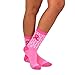 Pink Ribbon Breast Cancer Awareness Crew Socks with Gift Box for Women 9-11 12-Pair (Gift 12pk-Pink Ribbon)