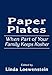 Paper Plates: When Part of Your Family Keeps Kosher by Linda Loewenstein