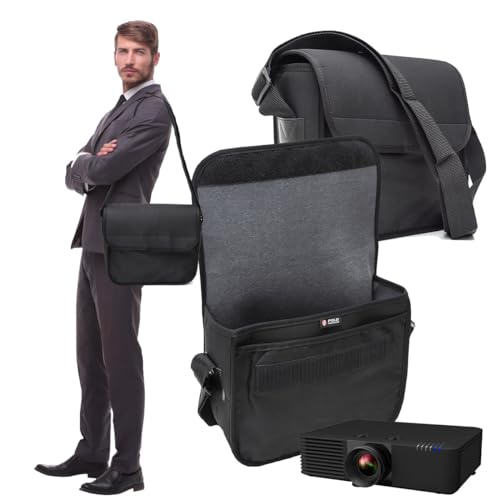 Bolsa Maleta Pasta Para Projetor Datashow 33 X27x10 Polo Culture Premium Acolchoado Compatível Com Epson Nec Sony Acer Beng Ricoh LG