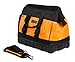 Internet's Best Soft Sided Tool Bag - 16 Inch - 18 Pockets - Wide Mouth Ultra-Rigid Base Tool Storage and Organizer Box