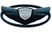 2010 2011 2012 2013 Hyundai Genesis Coupe Wing Emblem in Flat Black Matte Black