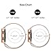 SWEES Milanese Band Compatible Samsung Galaxy Watch 42mm, 20mm Magnetic Stainless Steel Metal Replacement Band for Galaxy Watch 42mm, Gear Sport, Gear S2 Classic Smartwatch Girls Women Men, Rose Gold