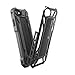 Element Case Roll Cage for iPhone 7/8/SE 2020 - Rugged Aluminum and Polycarbonate Dual-Layer Protective Case with High Impact Resistant, Detachable Screen Guard, Supports Wireless Charging - Black