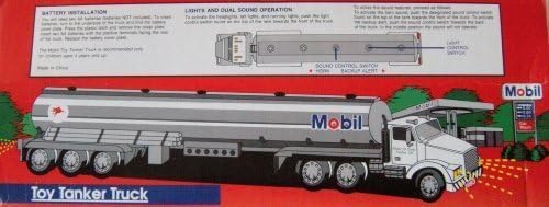 1993 Mobil Toy Tanker Truck; Limited Edition; Collectors Series by 1993 MOBIL