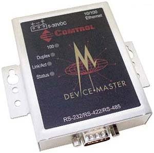 COMTROL CORP. 99440-4 DEVICEMASTER RTS 1PORT VDC DB9 ROHS SERIAL TO ETHERNET 5-30DC VOLT