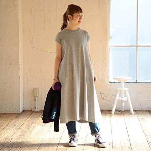 Amazon ビームス ボーイ Beams Boy Champion 別注 Aライン ノースリーブ ドレス Grey One Size ワンピース チュニック 通販