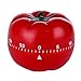 Tomato Mechanical Kitchen Timer,60 Minutes Vegetable Cartoon Timer Ringing Alarm (Tomato)