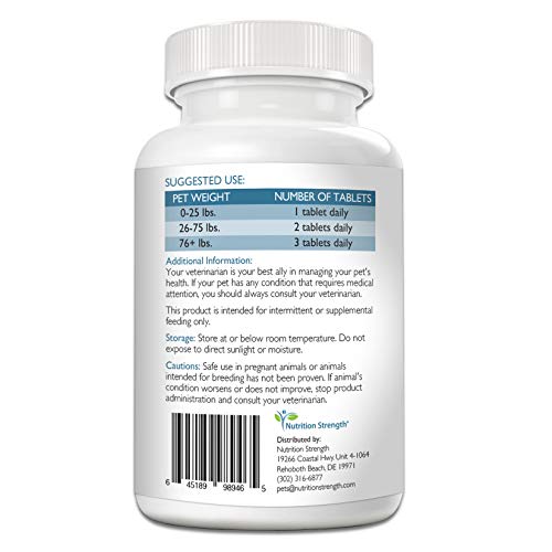 Nutrition Strength Dog Anxiety Relief Supplement, Formula with Valerian