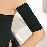 DZT1968 1pair Beauty Women elastic Shaper Weight Loss Legs Thin Arm With strong adhesion Buster Slimmer Wrap Belt (black)