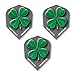 Dart World Pentathlon Shamrock Standard Dart Flights 2748 - High-Performance Flights for Improved Accuracy and Control