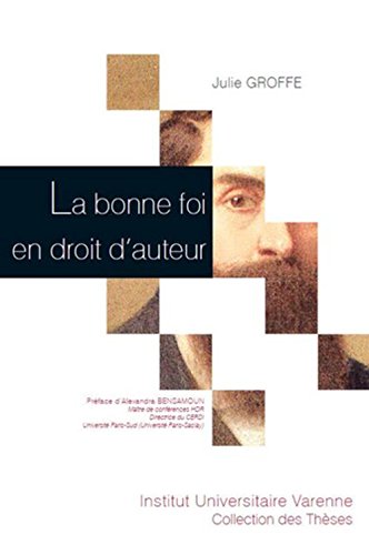 La  bonne foi en droit d'auteur