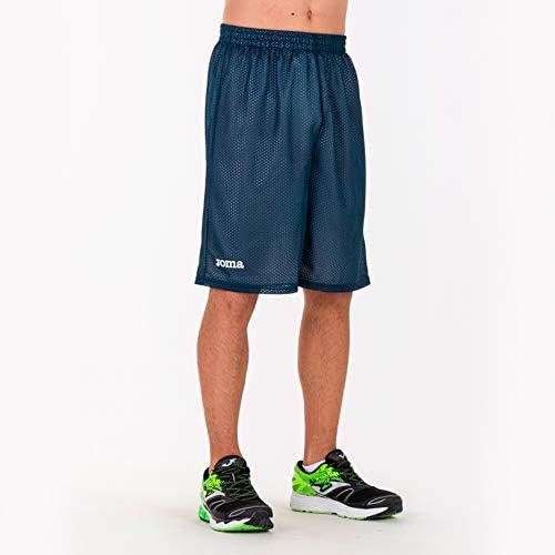 Short Basket Reversible Rookie Marino-Blanco Pantalones Cortos, Hombres, Marino-Blanco-300, S