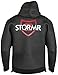 STORMR Swell Neoprene Hoodie, Black,XL