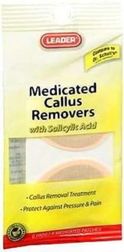 Leader Callus Remover Pads 6 Ct. (4 Pack)