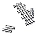 BCP 10sets Leather Cord End Cap/ Magnetic Clasp with Locking Mechanism (Fit 6mm Cord)