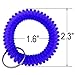 Shells Group IJN6 Shells 5PCS Colorful Soft Highly Spring Spiral Coil Wrist Band Key Ring Chain