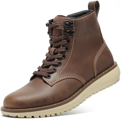 Han Wag Men’s Tashi Brown Leather Hiking Trail Boot Size US 10.5 s-l400.jpg main image 3