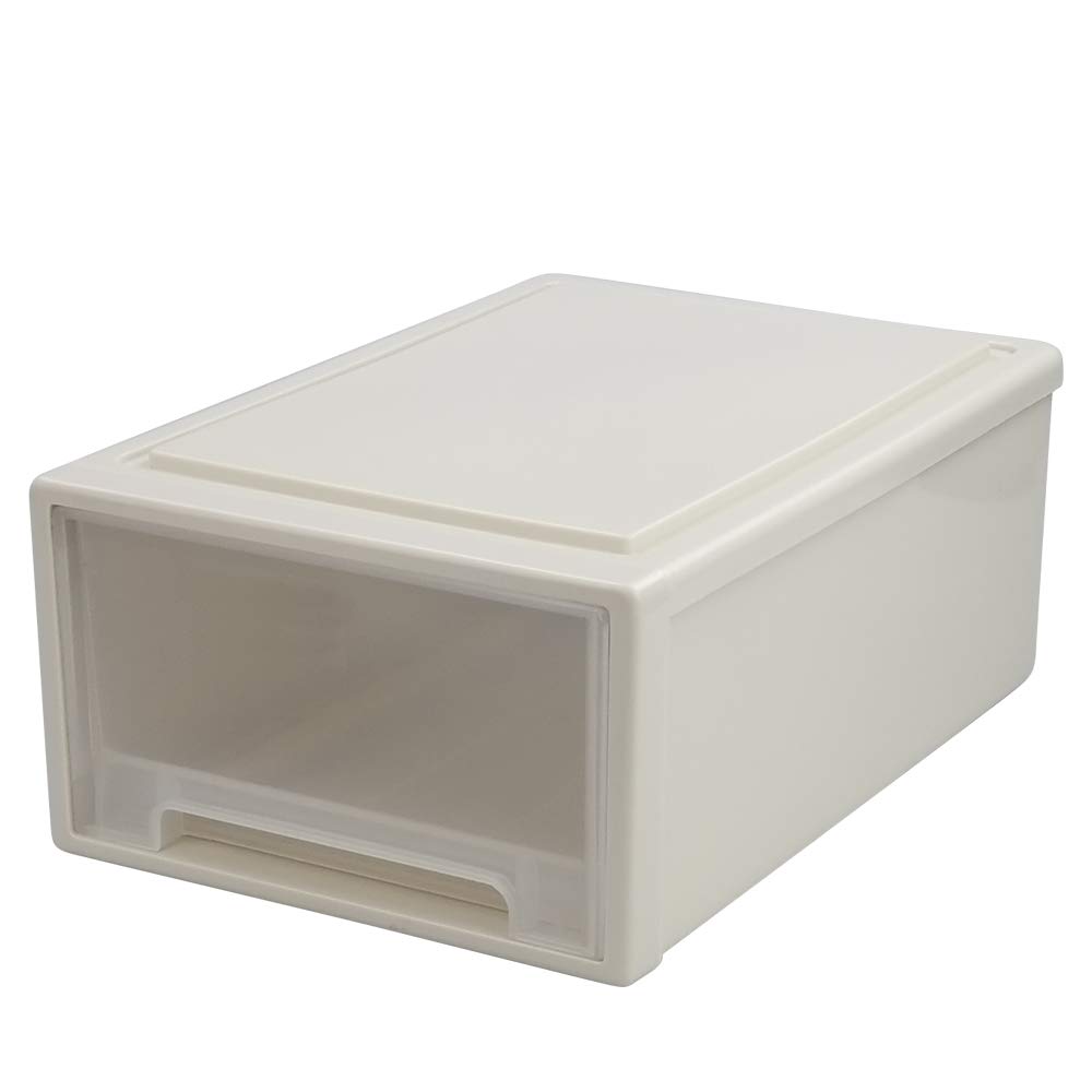Photo 1 of Easymanie 12 Quart Stacking Drawer, 1 Pack Stackable Desktop Drawers Plastic