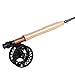 Sougayilang Saltwater Freshwater Fly Fishing Rod with Reel Combo Kit