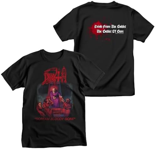 Amazon.com: Entombed Left Hand Path Metal Band Logo Men's T-Shirt