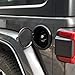 JeCar For JL Gas Cap Cover Fuel Filler Door Gas Cap Fuel Tank Door Gas Tank Cap for Jeep Wrangler JL JLU Unlimited Rubicon Sahara 4-Doors 2-Doors 2018-2021 Black, USA Flag