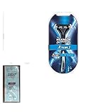 Wilkinson Sword Xtreme3 Razor Handle w/ 2 Refill Razor Blades (Same As Schick Xtreme 3 Razor) with FREE Loving Color trial size conditioner