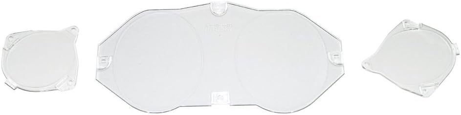 MUSTANG INSTRUMENT BEZEL LENS WITHOUT TACHOMETER SET 1969-1970