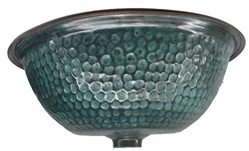 Egypt gift shops Oxidized Fire Burnt Natural Copper Bathroom Sink Hand Wash Toilet Lavatory Basin