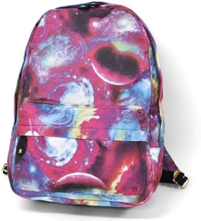 Amazon リュック ナイロン 宇宙柄 Pink Superfrog スーパーフロッグ シューズ バッグ