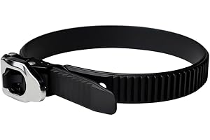 Inline Roller Skate Strap with Aluminum Buckle, Adjustable Nylon Tie for Hockey Skates and Ski Boots, Winter Sports Gear Repa