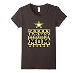 Women's Mom shirt, Proud Army Mom t shirt