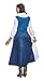 Disney Women's Belle Village Dress Deluxe Adult Costume  Multi  Medium by Disguise