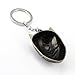 Black Panther Key Chain Game Movie Flim metal mask souvenir (Black)