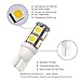 GRV T10 921 194 38-2835 SMD 3W LED Bulb lamp High Bright Warm White DC 12V Pack of 10