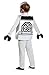 Disguise Zane Lego Ninjago Movie Deluxe Costume, White, Small (4-6)