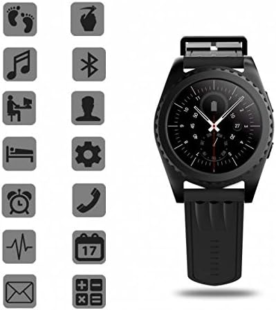 Mujer Hombre Fitness Armband, frecuencia cardíaca podómetro reloj ...