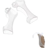 DeaHea 2 Pack Hearing Aids Protectors Covers Dust Sweat Silicone Protective Case for Hearing Amplifier Aids Hearing Aid Assist Device Powered by Size 13 Batteries A13 Battery