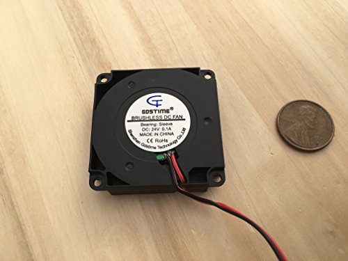 1 Piece 24v 40mm fan Brushless Exhaust 3D Printer Blower Computer Gdstime C24