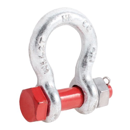 Boats Lifting Metal Red Safety Bolt Type Anchor Bow Shackle 5/8
