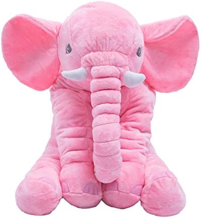 Gardenasebi Stuffed Animal Elephant Plush Toys 24" x 10" x 17" Pink