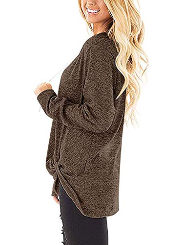 1 DUOSTICK+Womens+Waffle+Pullover+Fitting