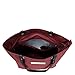 PortoVino Burgundy Wine Tote Bag - Holds 2 Bottles - Perfect for Travel, Concerts, Parties & Bachelorettes!