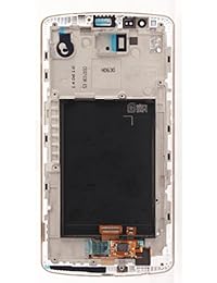 Full Pantalla táctil LCD Digitalizador + Frame Parte de Repuesto para LG G3 D850 D851 d855 VS985 (Blanco)