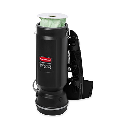 Rubbermaid Commercial Executive Series Backpack Vacuum Cleaner, 8Amp