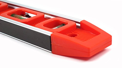Elitexion 9 Inch Magnetic Level Torpedo with 3 Bubbles
