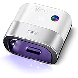 SUNUV SUN3 48W UV LED Nail Lamp for Gel Nails with Memory Timer, LCD Display, Sensor and Double-Speed Curing