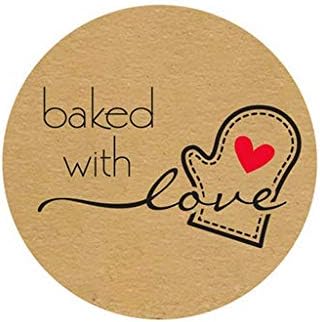 Yattafasion Valentine's Best Gift DIY Holiday Valentine's Day Baking Decorative Stickers Label Warm Romantic