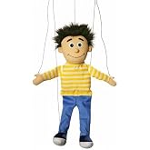 Silly Puppets Bobby Peach Boy Marionette String Puppet
