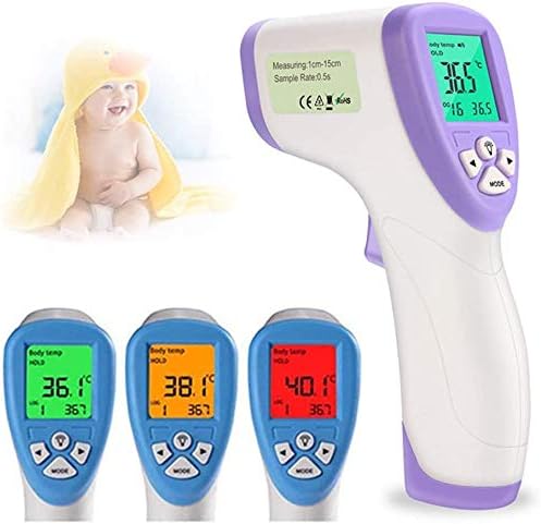 LOKKG Non-Contact Baby Thermometer for Fever,Infants IR Digital Pyrometer, Handheld Digital Infrared Forehead Thermometer for Baby and Adult
