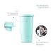 Healthy Sweets PLA Material Kids Drinking Cups Milk Cups Dust-Proof Lid BPA-Free ，Set of 4 Cups ，4 Colors